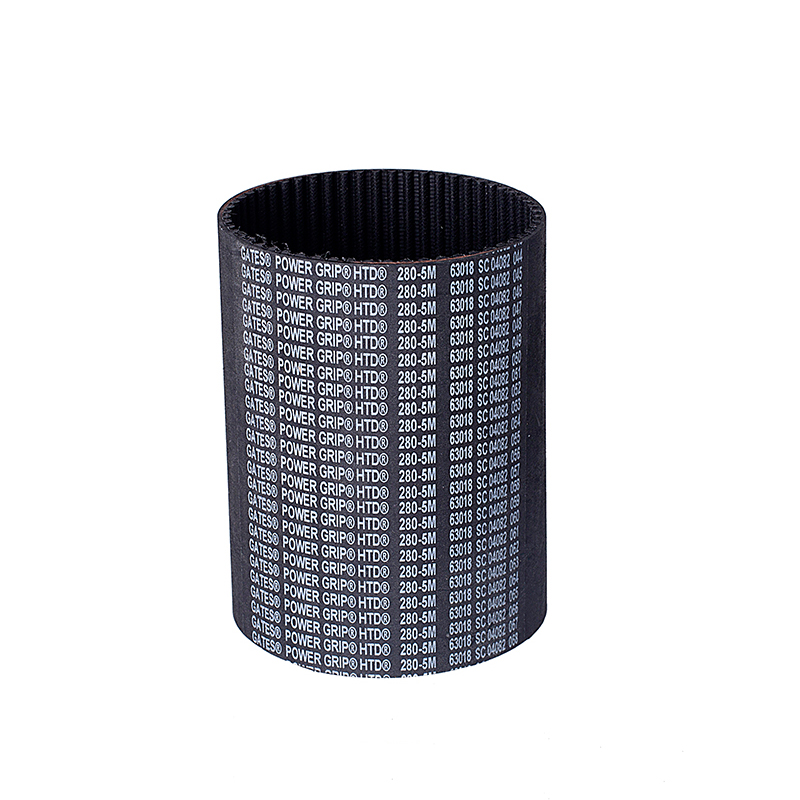 圓弧齒同步帶 PowerGrip HTD 橡膠傳動帶 工業(yè)皮帶 280--5M